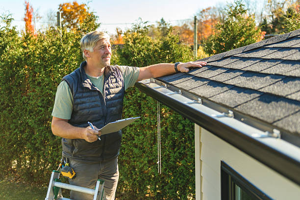 Professional Storm Damage Roof Repair technician working in Plainfield, IN